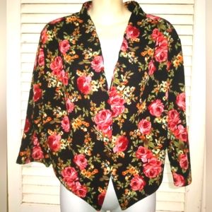 Floral blazer